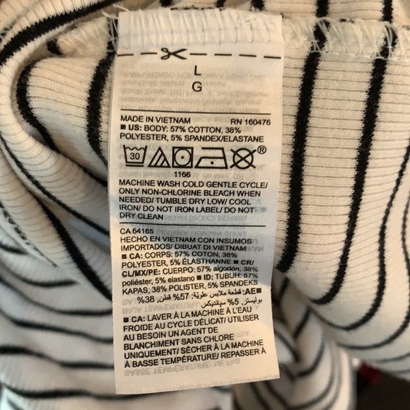 Old Navy striped button down tank top - Size Large - Picture 5 of 5